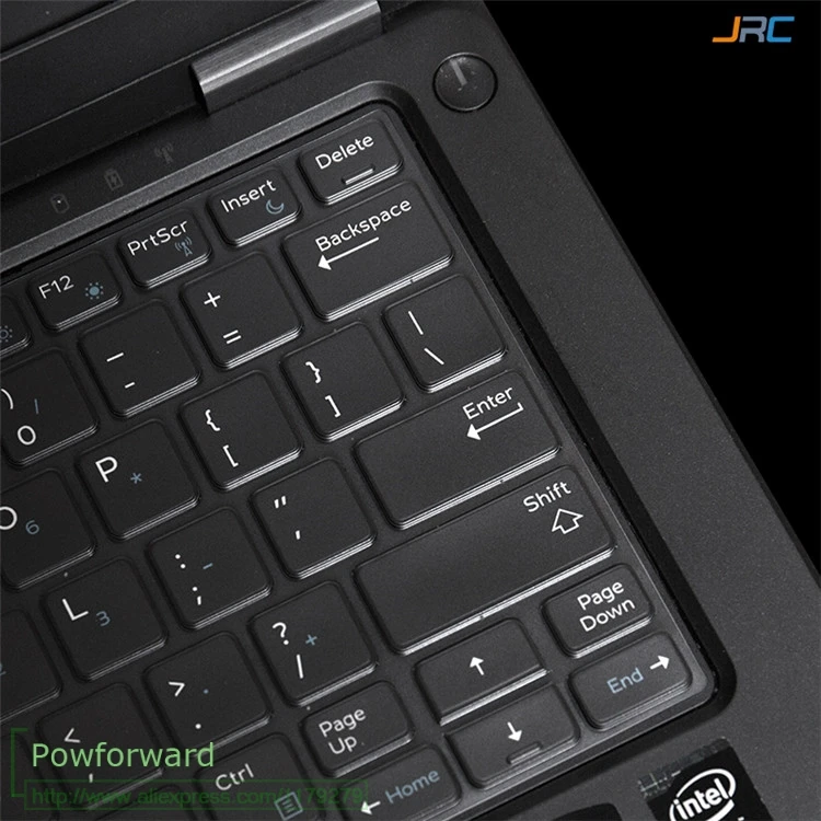 Защитная обложка для клавиатуры Чехол для ноутбука Dell Latitude E5250 E5270 E7250 E7270 E7280 Dell Xps 12 9250 12," Ультратонкий Мягкий ТПУ