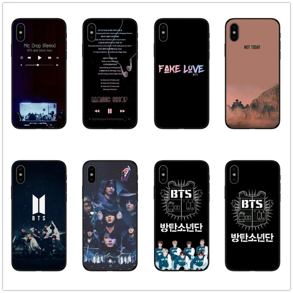 KPOP BTS Bangtan Boys FAKE LOVE DNA Today Phone cover BT21
