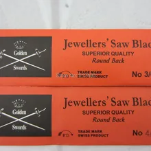 6/0, двойной меч пилы, ювелирное ножовочное полотно, Золотое лезвие для резки, драгоценное лезвие для резки, зубные пилы