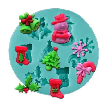 

Fondant Cake Decorating Tools Christmas Snowman Snow Shoes Fondant Cake Mold Chocolate Biscuit Dessert Decoration Diy Bakeware