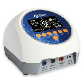 

2016 Factory electric high potential therapy machine electro static therapy for bone & joint pain, insomnia & headache,