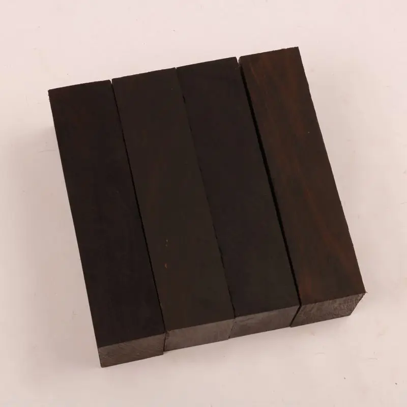 DIY материал ручки ножа Африканское черное дерево Dalbergia melanoxylon деревянные блоки различных размеров