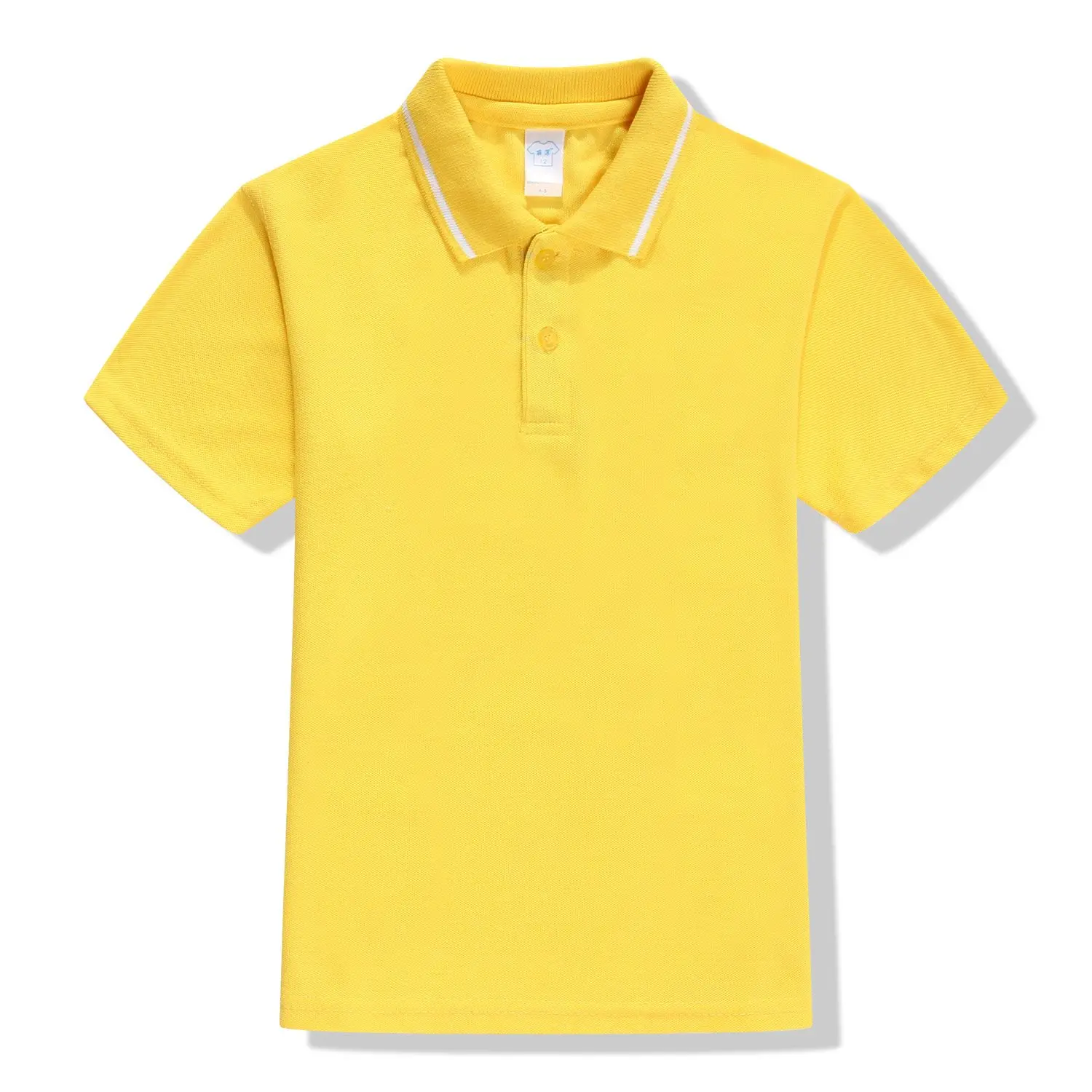 Хлопковые футболки с коротким рукавом и принтом для мальчиков и девочек; дизайнерская детская одежда на заказ; идеальный подарок для детей; семейная одежда - Цвет: Цвет: желтый