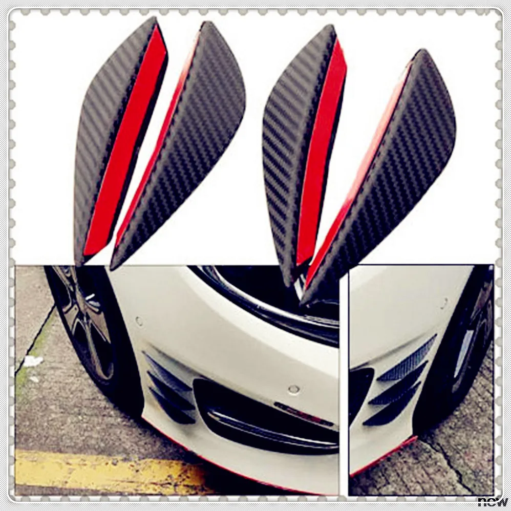

Car Front Bumper Lip Fin Splitter Spoiler Canard Valence for Chevrolet Blazer Traverse Tahoe Equinox Trax Sonic FNR-X Bolt