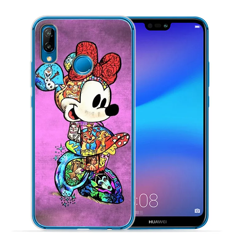 Ститч marvel для huawei mate 9 10 20 P8 P9 P10 P20 P30 P Smart Lite Plus Pro чехол для телефона Coque Etui funda Мягкий силиконовый чехол