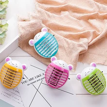 Милая панда лампы против насекомых Дети Спальня светодиодный разъем Электрический комары мухи Жук Насекомое ловушка уничтожитель Zapper огни ночника