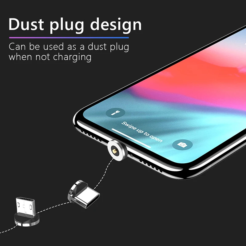! Магнитный держатель для телефона ACCEZZ подставка iphone XR XS MAX X 8 7 6 6s 5 Plus Type C Micro USB