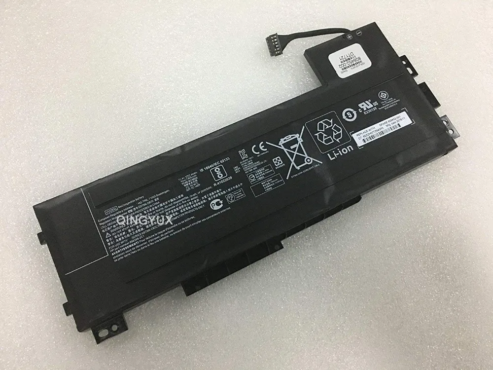 

QINGYUX VV09XL New 11.4V 90Wh Laptop Battery Compatible with HP ZBook15 ZBook17 G3 Series