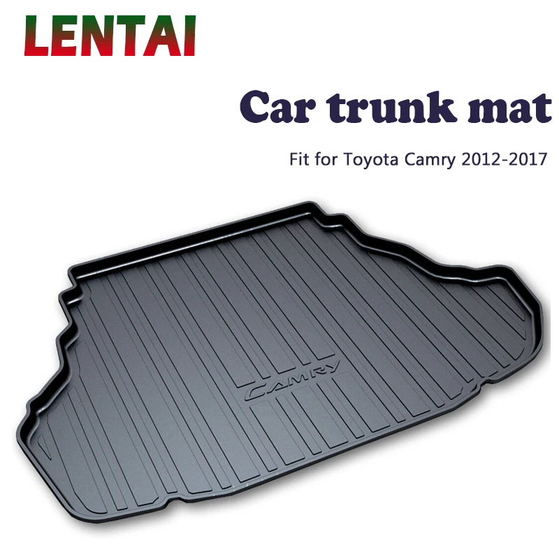 LENTAI 1 шт. задний багажник грузовой коврик для Toyota Camry XV50 2012 2013 2014 2015 2016 2017 поднос
