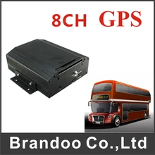 2017 H.264 Compression H.264 8CH 960P Car DVR Mobile GPS DVR