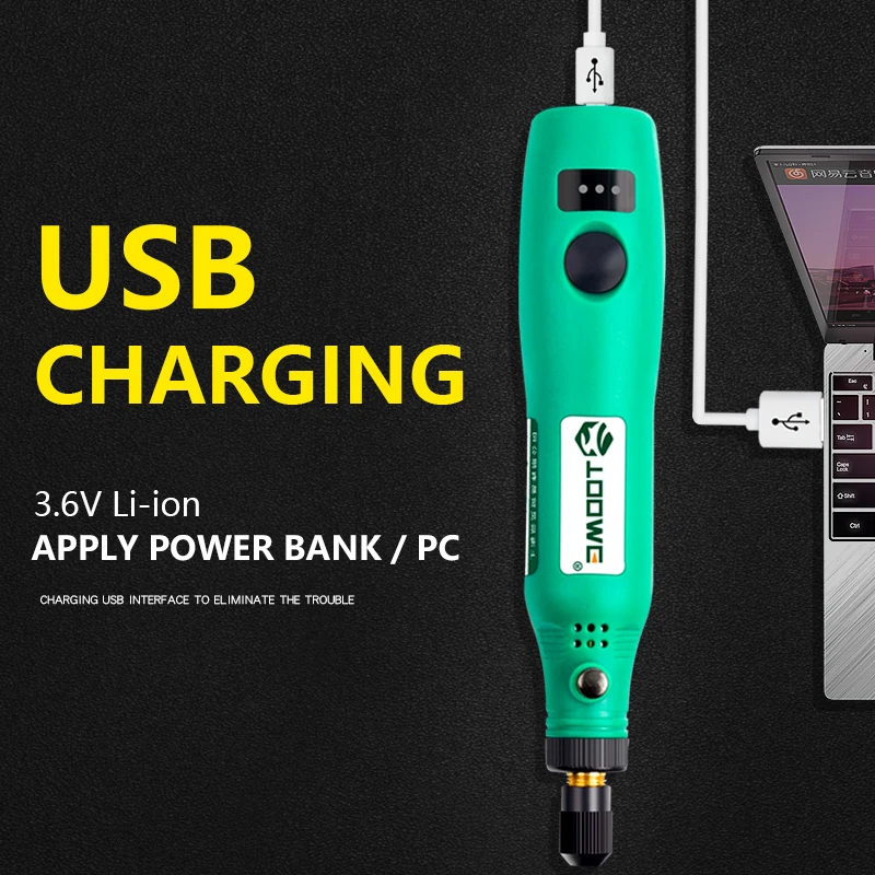 Cordless Drill Power Tools Electric Mini Drill Grinding Accessories Set 3.6V Wireless Mini Engravin