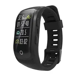 S908S умный цветной экран Браслет Водонепроницаемый спортивный gps трекер активности ЭКГ мониторинг сердечного ритма Смарт часы