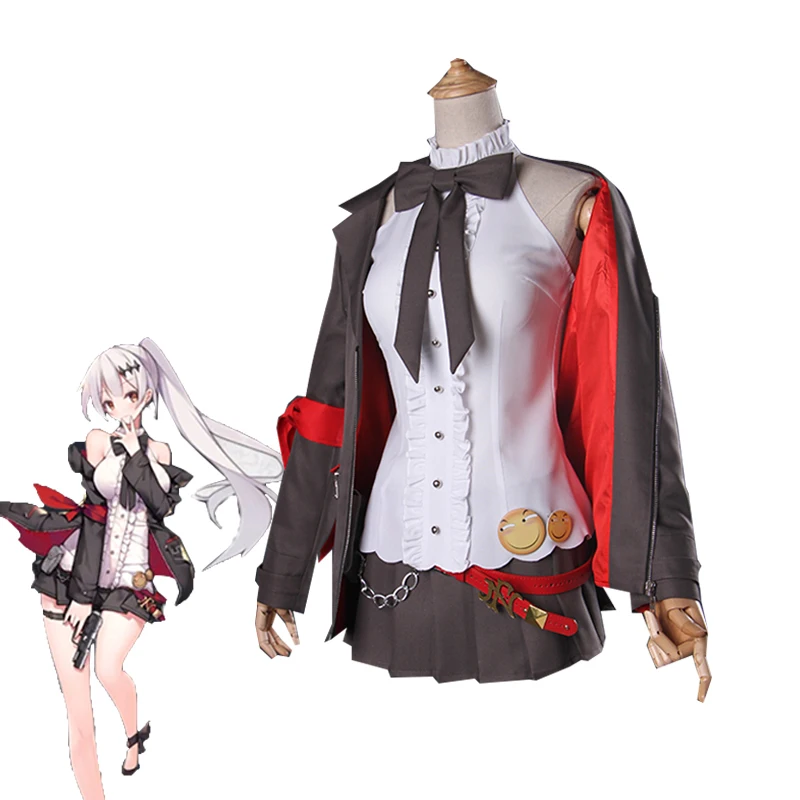 Новинка 2018 костюм для косплея Game Girls Frontline FN57 карнавальные костюмы на Хэллоуин