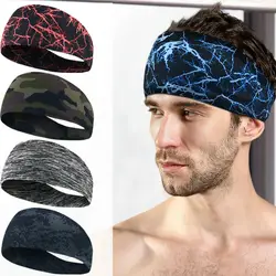 Lyca абсорбент повязка от пота Для мужчин спортивный напульсник Для женщин Велоспорт головные повязки для йоги головы Налобные повязки