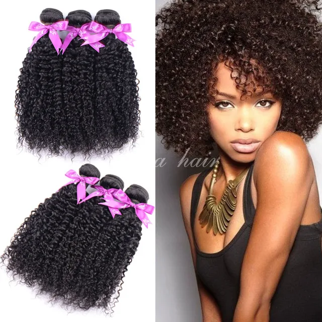Aliexpress Mongolian kinky curly virgin hair extensions 6a kelly