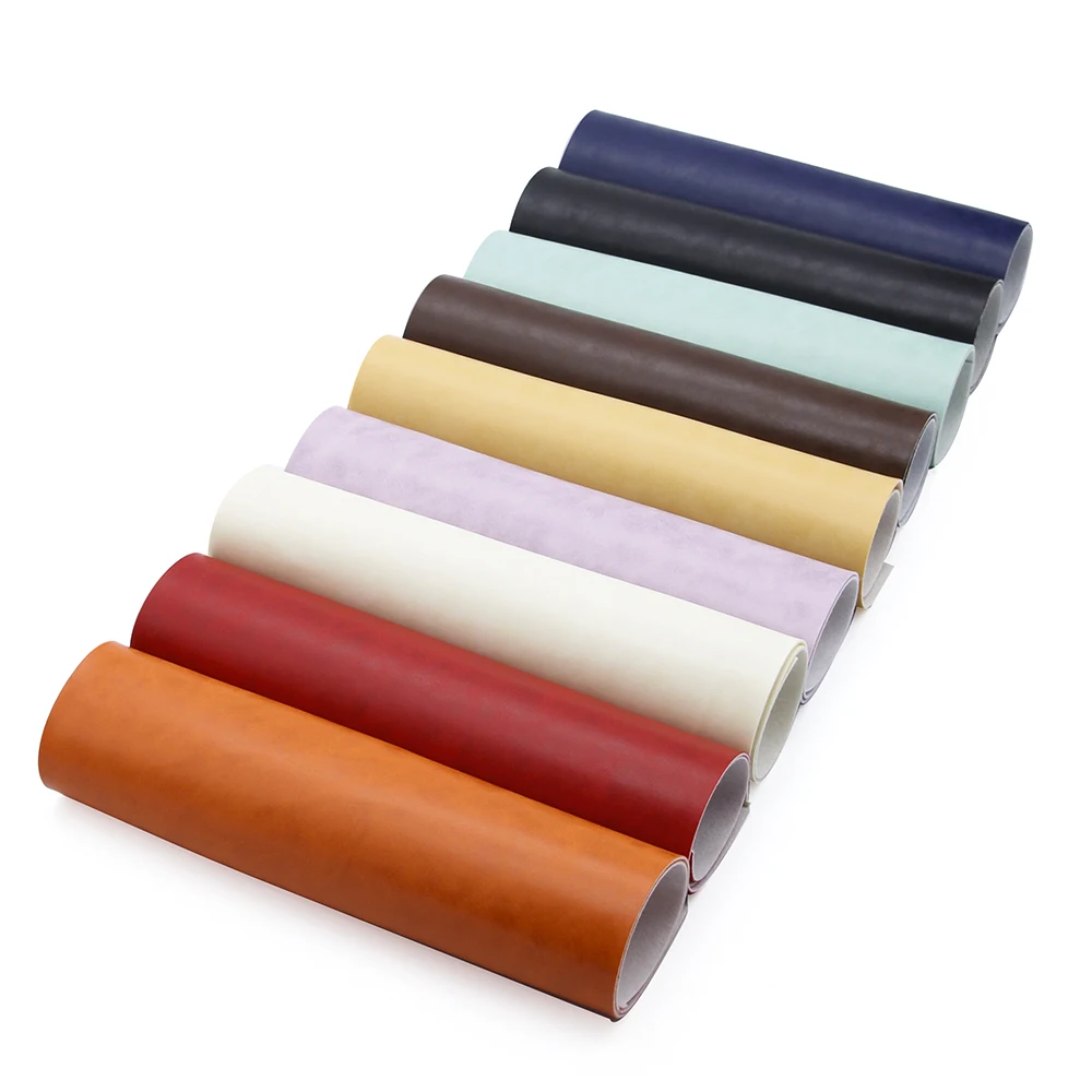 

david angie 20*34cm Plain Color Faux Synthetic Leather Fabric DIY Sewing Bowknot Bag Decoration Crafts ,1Yc6267