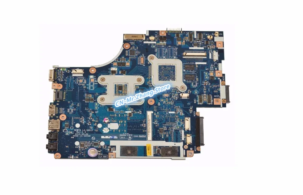SHELI لشركة أيسر أسباير 5741G اللوحة المحمول MBN9X02001 MB. N9X02.001 LA-5891P DDR3 W/HD5470 GPU