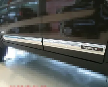 

ABS Chrome body side moldings side door decoration for 2013 KIA Sorento Car styling