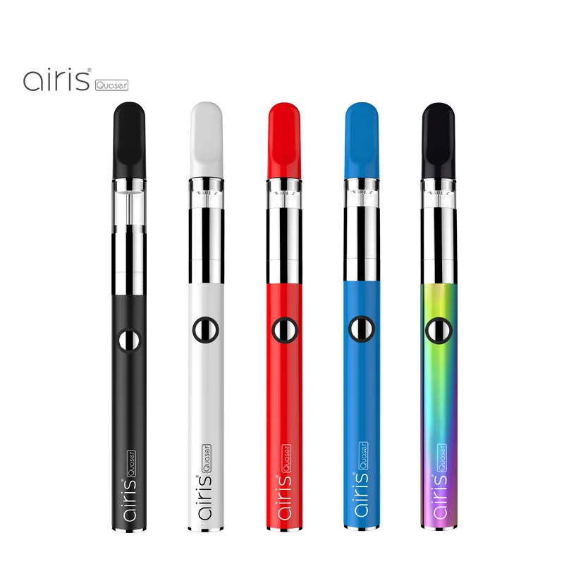 

E cigarette Airistech Airis Quaser Vape Pen Starter Kit with 350mah Battery Tank Dab Mouthpiece Qcell Quartz Heating Vaporizer
