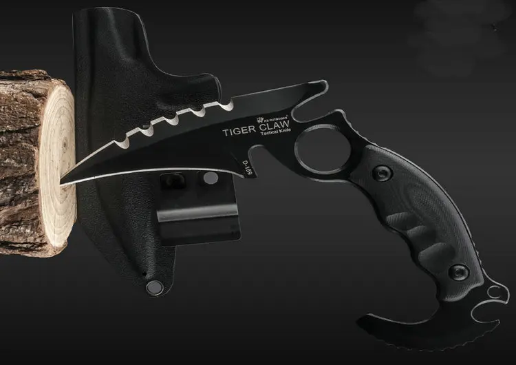 HX на открытом воздухе тактический Karambit нож Cs go кемпинг выживания охотничьи коготь ножи EDC многофункциональные инструменты D2 лезвие охотничий нож