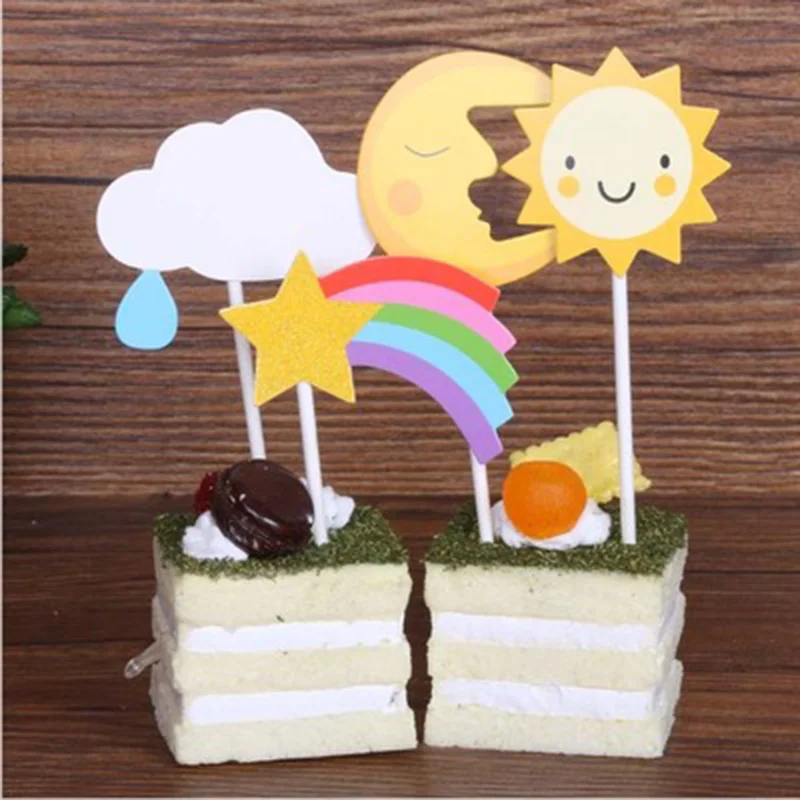 Аниме «Дораэмон» Nobita торт украшение Doraemon облако с днем рождения торт Топпер для детского шоу день рождения поставщиков