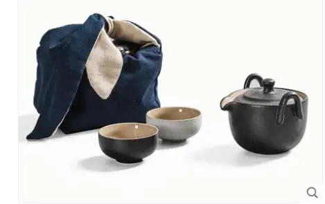 

One pot two cups bag travel portable storage bag tea bag teapot bag