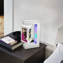 Magnetic Levitation Rotating Triangular Prism Picture Frame
