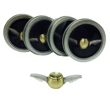 Амур 1rd Золото Золотой снитч латунный шаровой фиджет-Спиннер, ручная Вертушка для аутизм ADHD, антистрессовые игрушки с подарочной коробкой