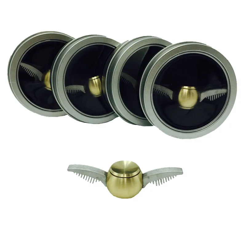 

Cupid 1rd Gold Golden Snitch Brass Ball Fidget Spinner Hand Spinner For Autism ADHD Stress Toys With Gift Box