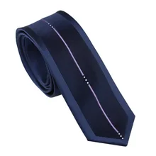 Lammulin галстуки мужские обтягивающие галстуки уникальный синий кайма темно-синий с фиолетовой вертикальной полосой микрофибры галстук модный галстук 6 см