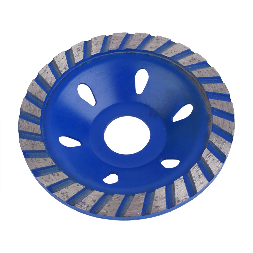 Алмазная шлифовальная бетонная чашка диск Бетонная Кладка камня шлифовальный станок " синий