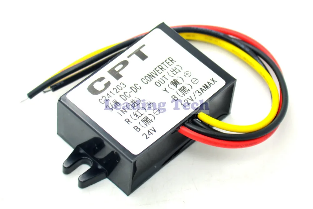 

DC to DC Converter 24V to 12V at 3A