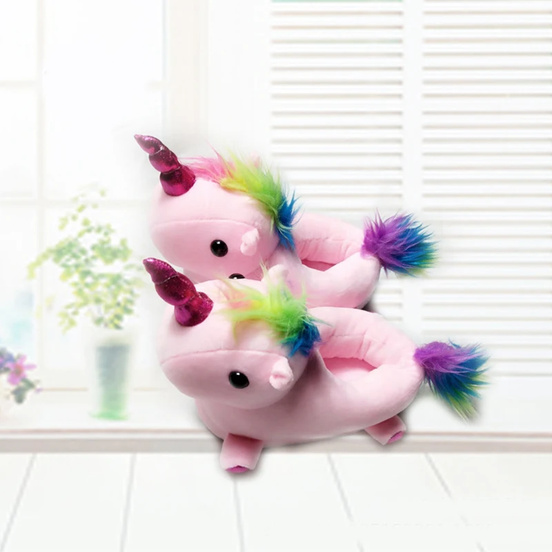 Plush-Shoes-Boys-Girls-Unicorn-Cotton-Slippers-Warm-Soft-Bottom-Indoor-Shoes-Cute-Animal-Unicorn-Shark (3)