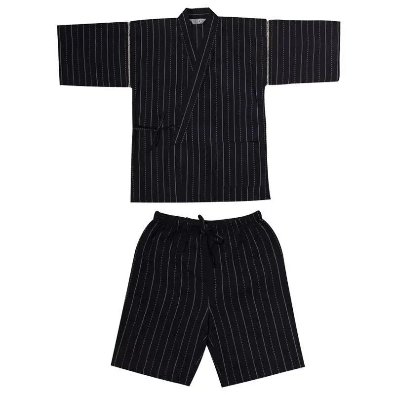 Мужской костюм кимоно Yukata летняя пижама в японском стиле 82003|pajama sets|mens pajama setsmen cotton