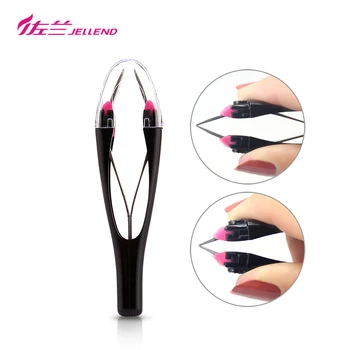 

Jellend Automatically Non-slip Tweezers Cosmetic Hair Removal Tools with Jaw Cover Automatic Eyebrow Tweezer Retractable Tweezer