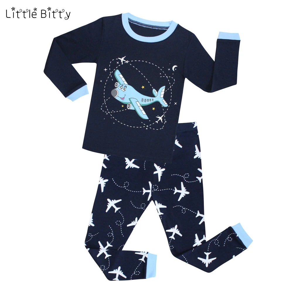 Little Bitty 2017 spring pijamas autumn full sleeve cotton