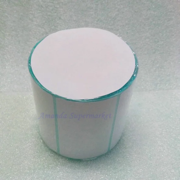 Label 70*40 mm 500 Pcs/Roll Thermal Label Blank For Supermarket Logistics Barcode Price High Quality