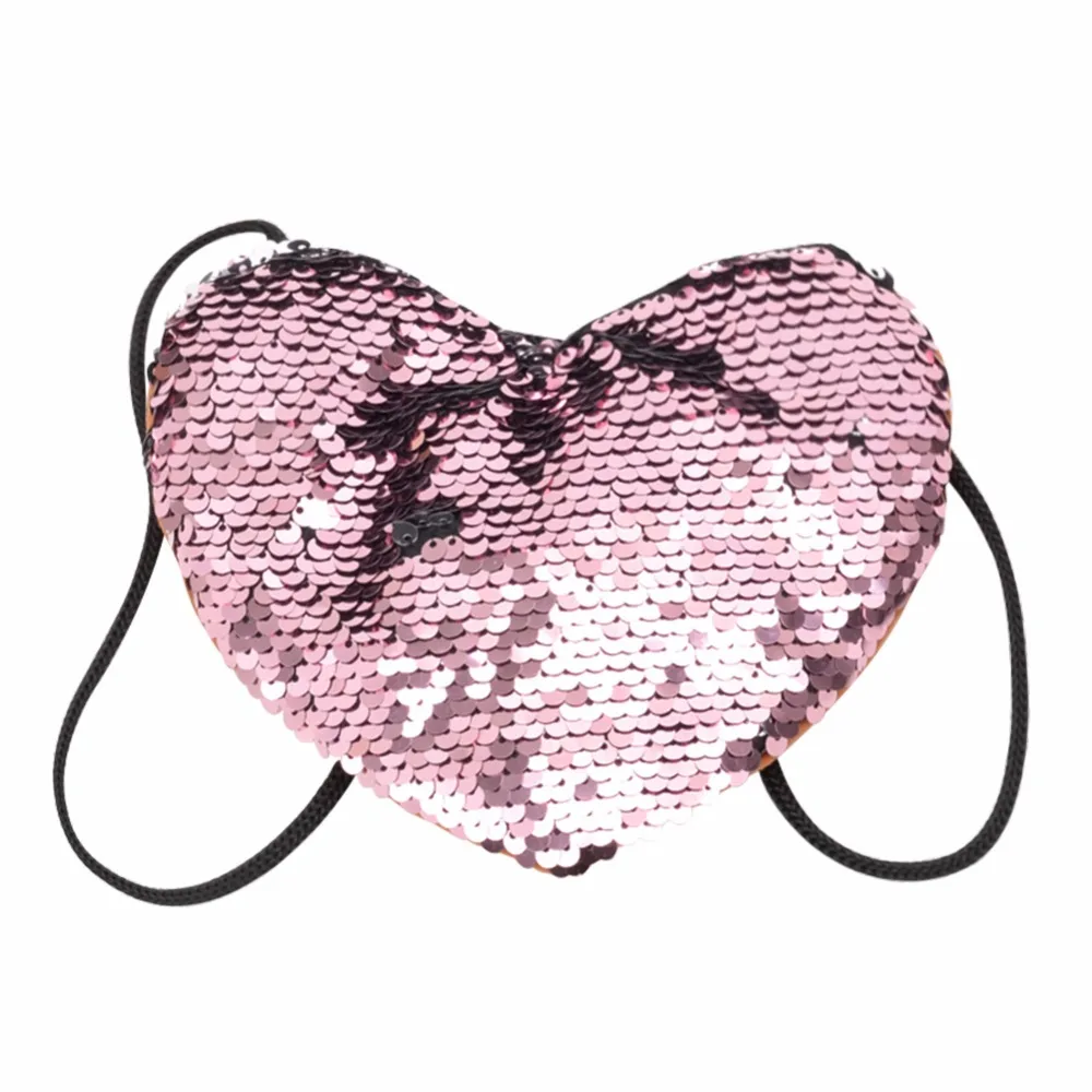 Sequins Loving Heart Tail Shoulder Bag Kids Girl Mini Coin Messenger Bags Children Purse Handbags huismerk kopen in de aanbieding Sequins Loving Heart Tail Shoulder Bag Kids Girl Mini Coin Messenger Bags Children Purse Handbags huismerk kopen in de aanbieding