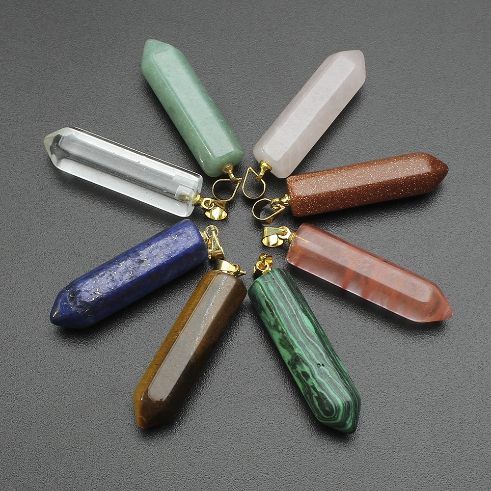 

Free shipping!!!Natural Quartz stone Pendant Crystal Opal Pendants Gold Plated make quartz crystal Necklace for Women