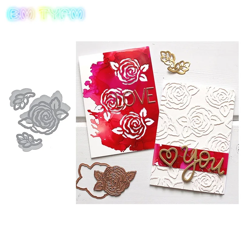 

Flowers Metal cutting dies frame craft cutting die embossing stencil for handmade paper card making scrapbooking