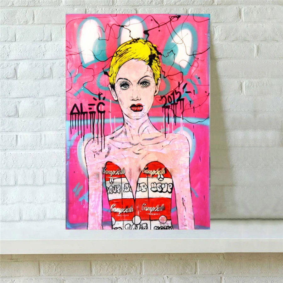 Alec Monopolys платье HD Wall Art Холст с печатью постера живопись декоративная картина для