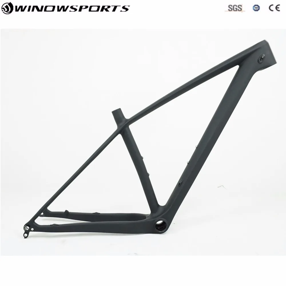 Discount 29er Boost 148x12 axle thru MTB carbon frame 29 inch size 15/17/19/21"29 bicycle carbon frame max tire 2.35" bicycle frame 29er 0