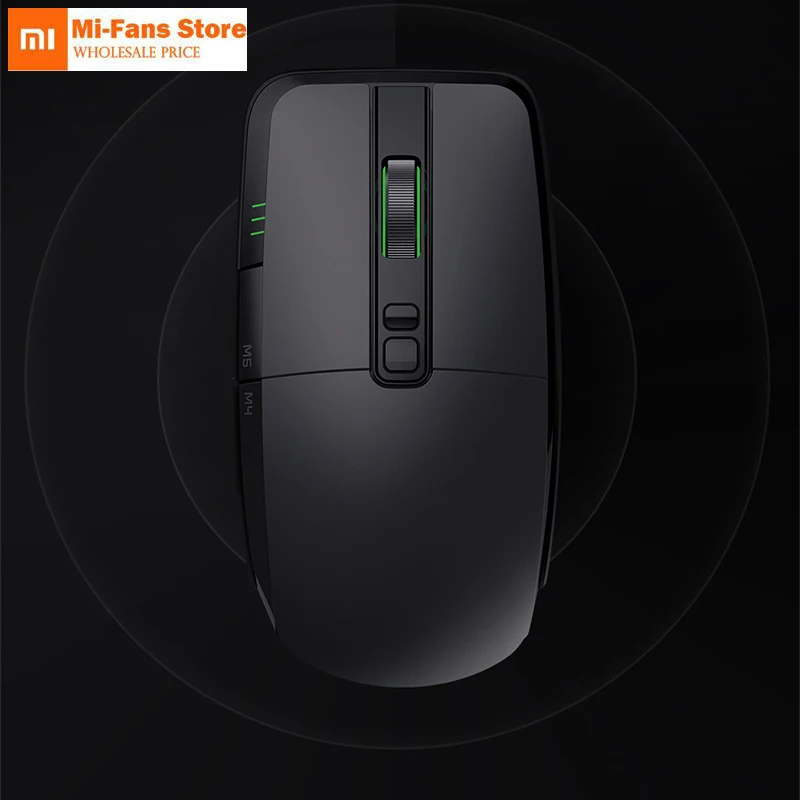 Оригинальная портативная Проводная/Беспроводная игровая мышь Xiaomi 2 4 ГГц двойной