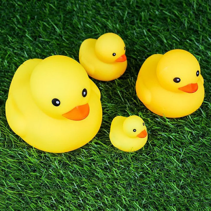 Bath Toys Animals Swimming Water Toys Mini Colorful Soft Floating Rubber Ducks Squeeze Sounds Fun Gifts for Baby Kids Bath Toys Animals Swimming Water Toys Mini Colorful Soft Floating Rubber Ducks Squeeze Sounds Fun Gifts for Baby Kids