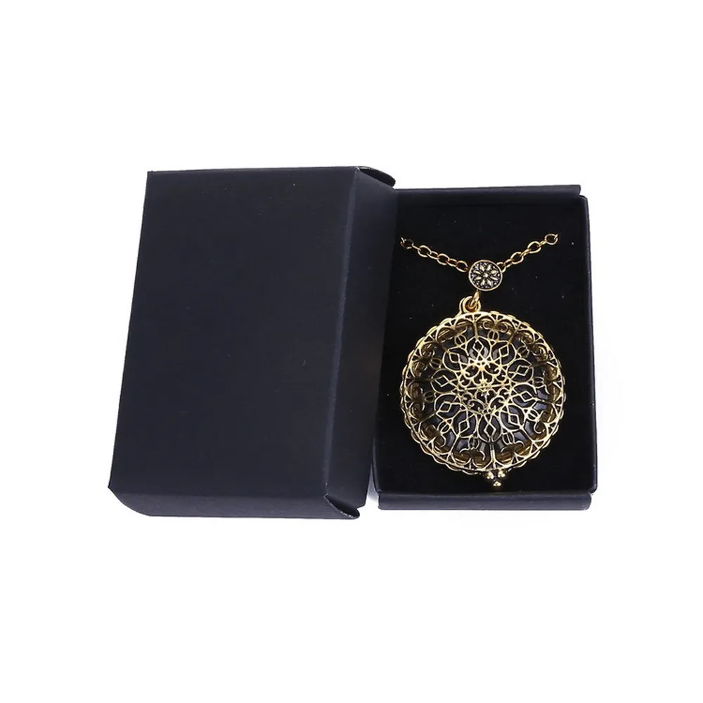 Necklace Magnifier Pendant for bracelets Magnify Glass Reeding Decorativ Monocle chain gold high quality 0517 | Украшения и