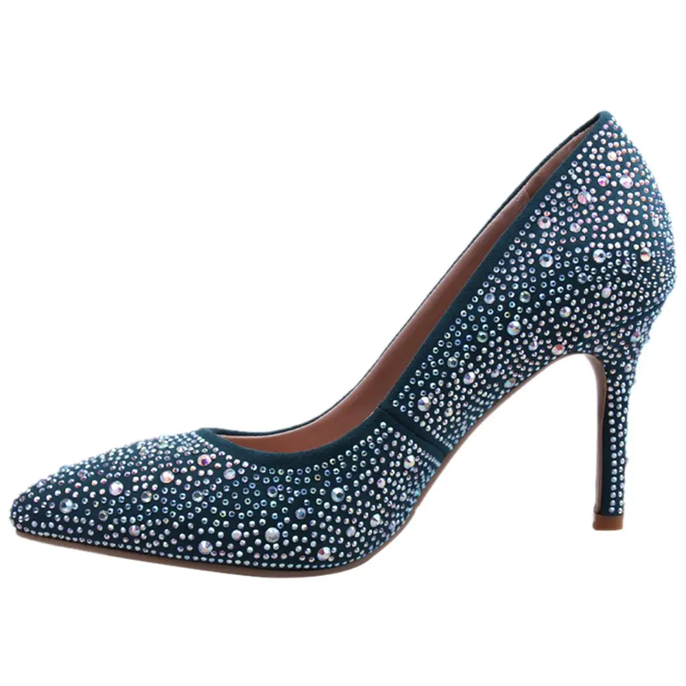 TIANMIMI Women Sexy High Heels Rhinestone Heels Ladies Wedding Shoes Fashion Party Spring Summer Fenty Beauty Pumps Women Shoes Women's Shoes