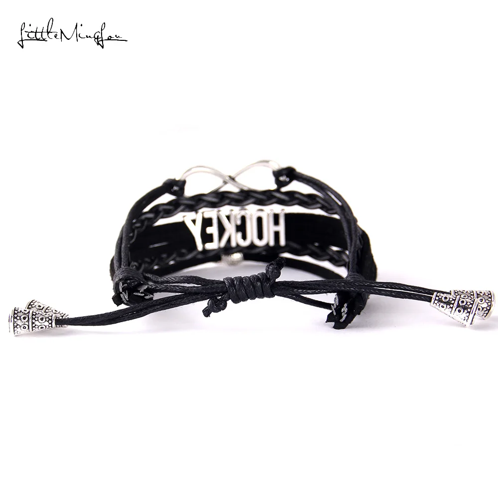Браслет с шармами для хоккея кисточкой|men bracelet|bangles for womenhockey bracelets |