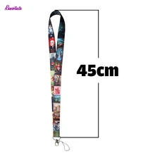 Ransitute милый ремешок для ключей телефонов USB флэш-держатели фильмов шейный ремень лямки