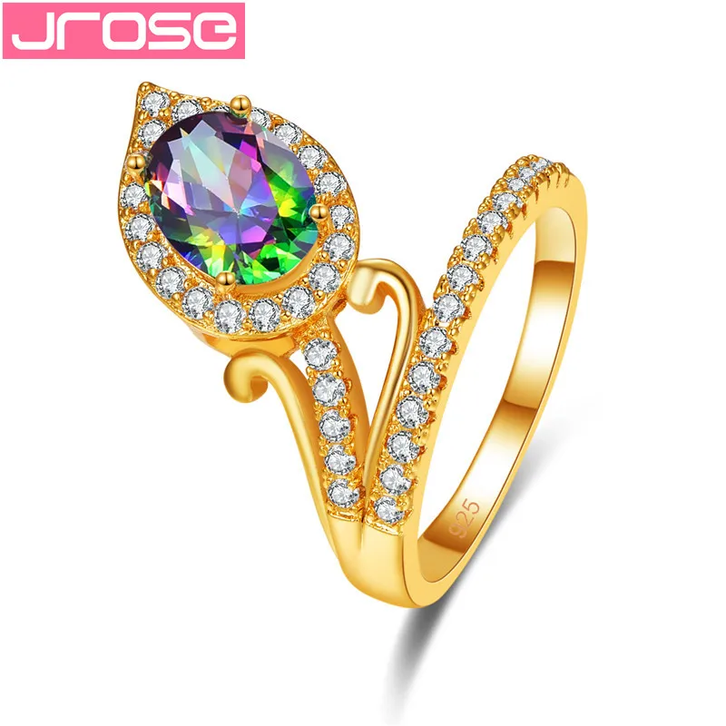 JROSE 2019 новые модные обручальные кольца для женщин серебро 925 ювелирные изделия