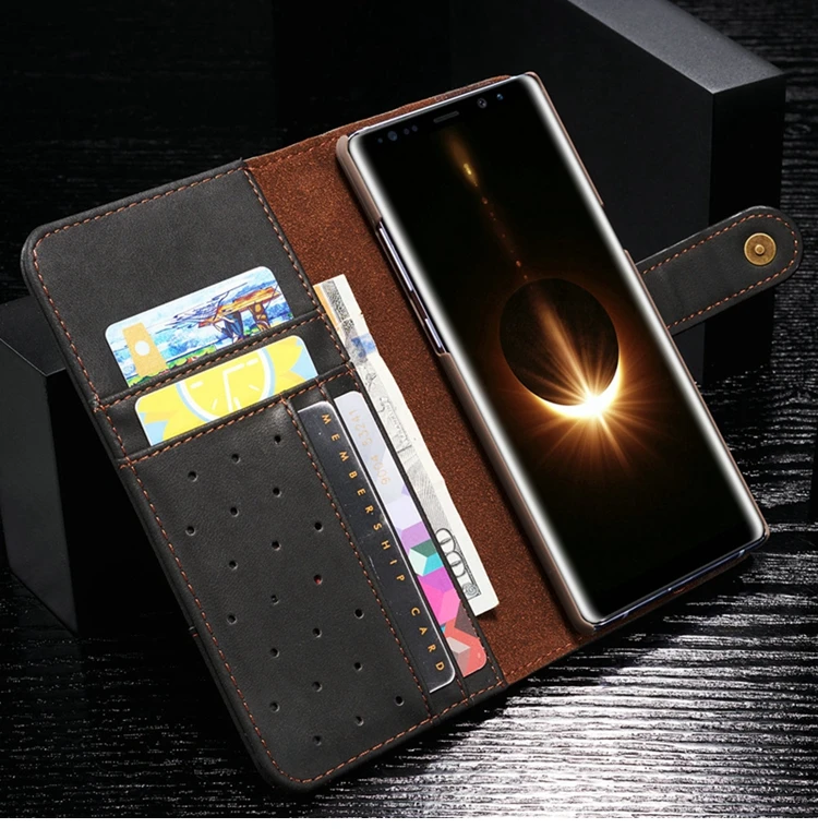 Для Coque samsung Galaxy S10 Plus Роскошные Бизнес кожаный бумажник на магните чехол для телефона для samsung S10 плюс откидная крышка Etui